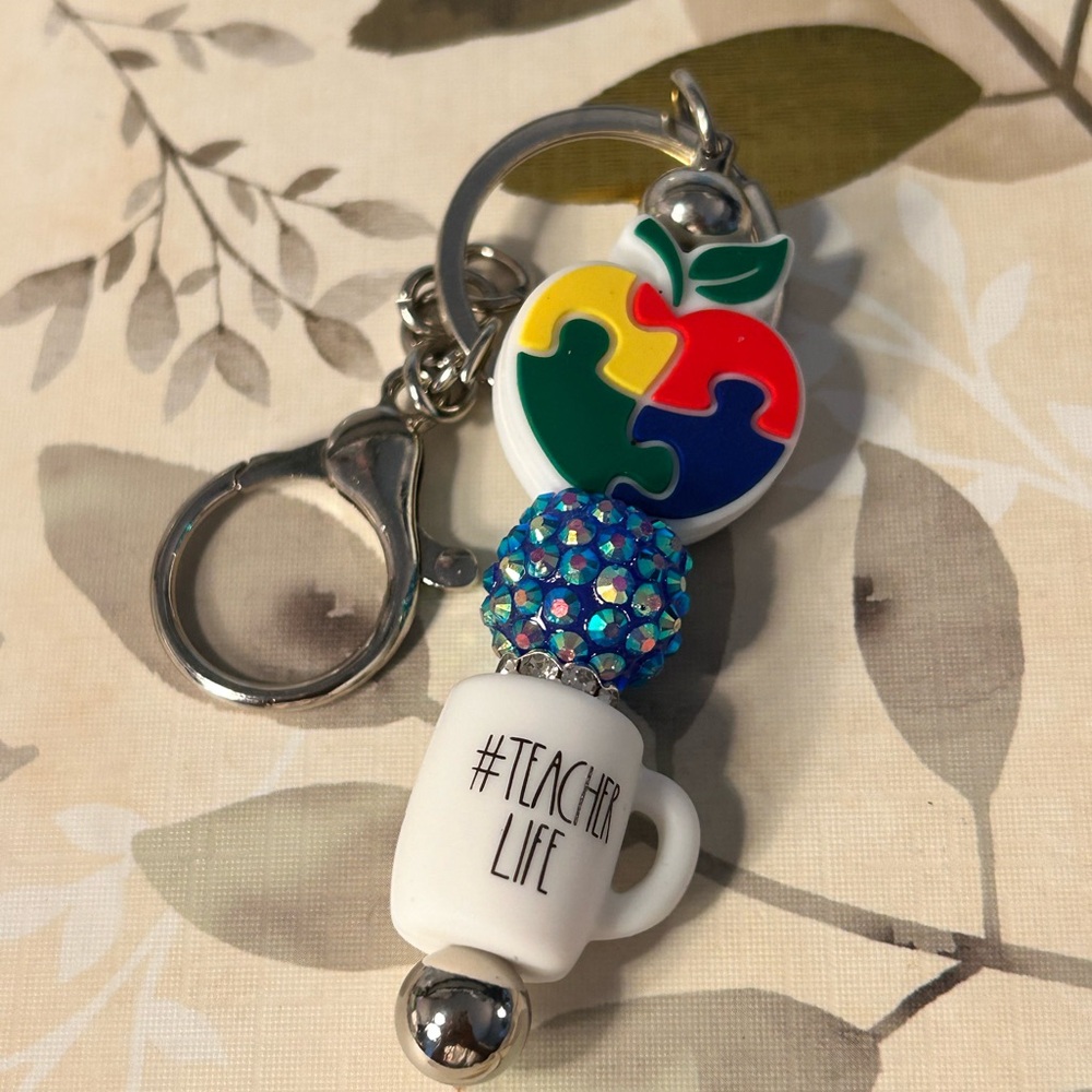 🍎👩‍🏫 Teacher Keychain